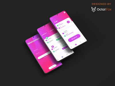 Ui and Mockup | Designed by Octalfox 3d animation graphic design logo motion graphics