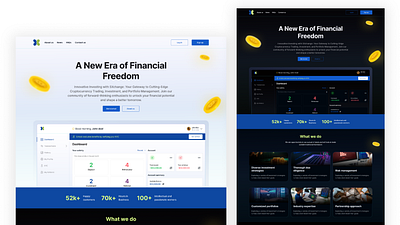 Crypto: Landing page animated app crypto dashboard finance illustration landing page motion graphics sign up ui ui design web3 website design