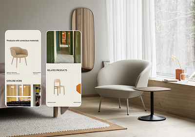 E-commerce Furniture Website ui