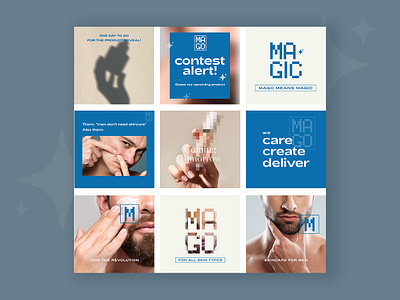 Launch Grid - Skincare marketing