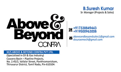 Business Card - Engineer business card engineer graphic design india tamil