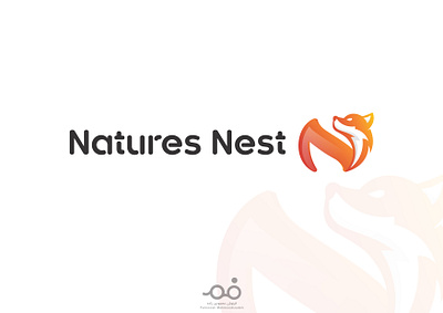 Natures Nest best logo branding creative design fox logo graphic design logo logo design logotype monogram logo n logo