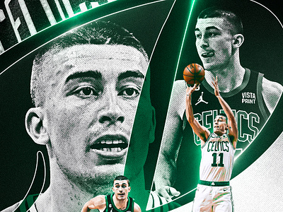 Payton Pritchard Graphic basketball boston branding celtics custom design digital graphic graphic design lighting nba payton photoshop pritchard social media sports