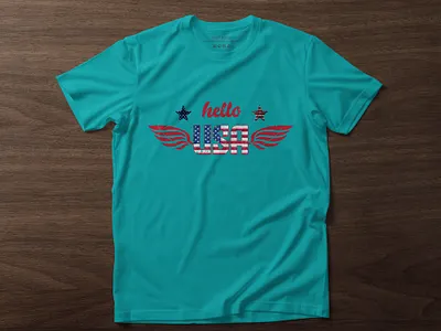 Usa Typography T-shirt Design branding classic design graphic design great illustration luxuary new york popular simple special t shirt design t shirt design custom t shirt design for girls t shirt for men trending typography united state usa woman