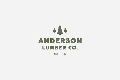 Lumber Company Branding branding design graphic design logo