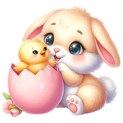 Bunny and Chick