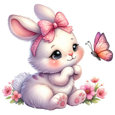 Bunny and Butterfly