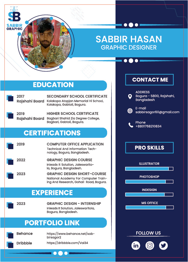 I Will Do CV Design barnd brand identy branding cv design graphic design illustration