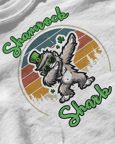 shamrock T-shirt Design graphic design shirt design tshirt