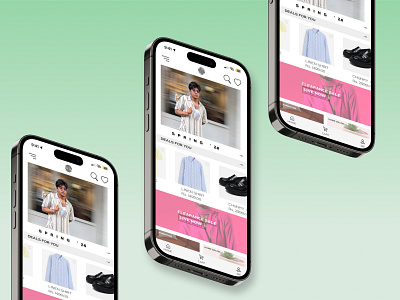 e-commerce Interface app branding clothing dailyui design e com typography ui ux