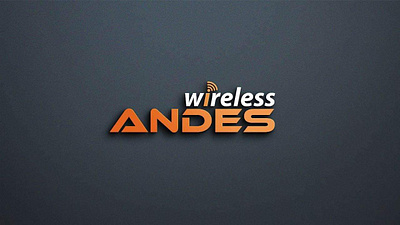 Wireless 3d animation graphic design logo motion graphics