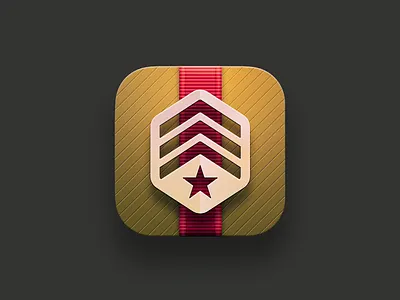 Just a Badge icon illustration