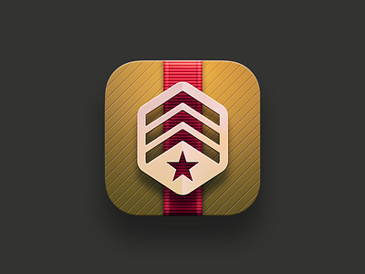 Just a Badge icon illustration