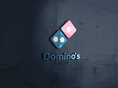 Dominos shop 3d graphic design logo motion graphics ui