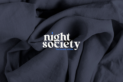 Night Society Brand Idea branding design graphic design logo typography