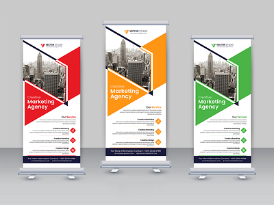 Creative rollup or x-banner or pull up banner design (Download) banner branding brochure business business banner corporate design flyer graphic design hoodie illustration logo motion graphics print polo shirt rollup banner t shirt template ui ui ux vector