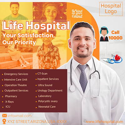 Promotional Designs for hospitals adobe ilustrator adobe photoshop branding design doctor facebook ads google ads graphic design hospital instagram ads logo mediacal design promotional design services social media ads social media design social media manager typography vector