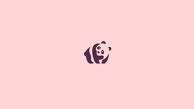Mascot logo animation + 🔊/My made-up After Effect challenge after effects animation challenge logo animation mascot animation motion design panda animation pink
