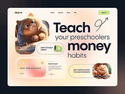 Growly: Cultivate Your Online Presence 🌱🌐 app branding design graphic design illustration logo typography ui ux vector