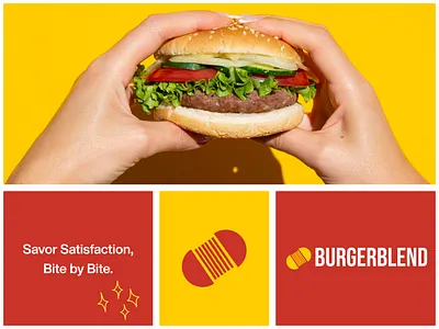 BurgerBlend - UI UX Concept app app design bento box burger app burger website design fast food app fast food app design landing page mobile app mobile app design product product design ui ui product design ui ux landing page uiux ux web design website website design