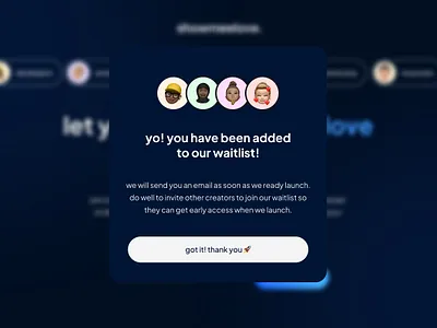 Waitlist Landing Page blockchain crypto cryptocurrency dashboard design landing page webapp website