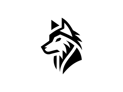 Wolf Logo branding design graphic design illustration logo vector