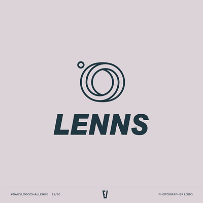 LENNS - Day 25 Daily Logo Challenge branding graphic design logo