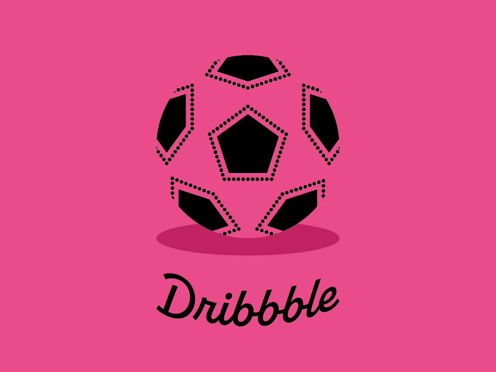 SuperTele Dribble logo by carlo brovelli on Dribbble