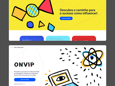 ONVIP! Creators Platform creators design product tech ui ux