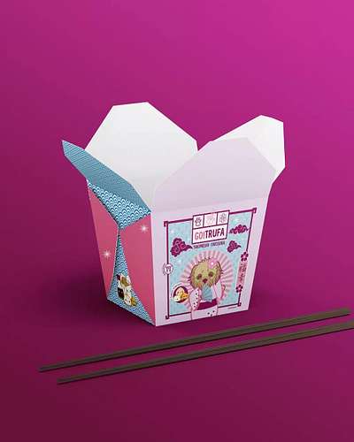 GO TRUFA Design for Brand applications branding illustration packaging