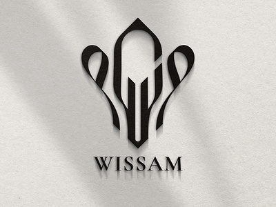 Wissam Wessam Arabic Logo Design | شعار عربي لوقو لوجو وسام الخطاط الكوفي المبسوط المجوهر تذهيب ثلث جمال خط ديواني رائع رقعة روعة زخرفة صفحة عشق فارسي فن فنون لوحات نسخ