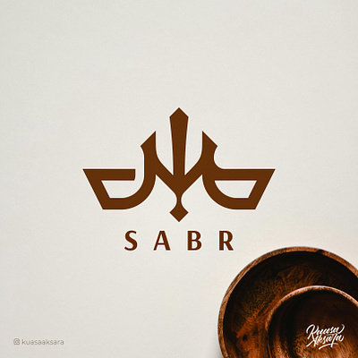 Sabr Arabic Logo Calligraphy Design | شعار عربي لوقو خط صبر ابداع اسلام تايبوجرافي تصميم جرافيك خط خطاط خطاطين رسم رمزيات شعار شعارات فن كاليجرافي لوجو لوقو مخطوطة مصمم