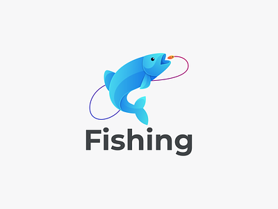 Fishing branding fish coloring fishing coloring design logo fishing design logo fishing logo graphic design icon