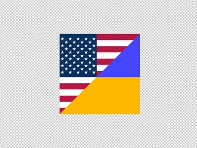 US and Ukraine 1:1 Square PFP Flag Vector allies america combined democracy democrats flag freedom friends fuck putin fuck trump pfp picture profile ua ukraine united states us vector vexillography zelensky