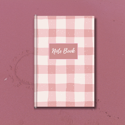 Plaid notebook journal cover canva cover graphic design kdp logo motion graphics notebook plaid template ui