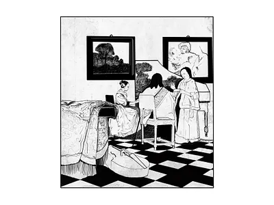 Vermeer Illustration illustration