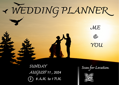 Template Wedding canv template