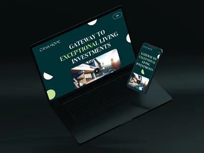 CASAHOPE - Real Estate Website buyyourdreamhome dreamhomeforsale homeownership homesweethome houseforsale househunting investinproperty landing page propertyforsale realestate realestatedeals trendy website typography ui ui design user interface ux website design