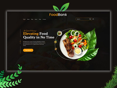 Restaurant Website UI Design branding design ecommerce herosection herosectiondesign landing page res resturantwebsite resturantwebsiteui ui ux web design