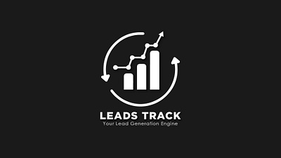 Leads Track 3d branding creative design graphic design graphy illustration logo minimal minimalistic mockup motion graphics professional vector