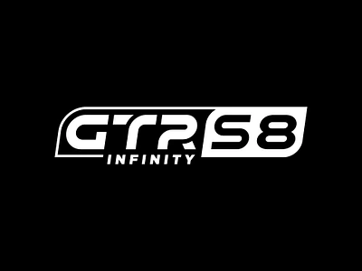 GTR S8 Infinity Logo Design branding design graphic design illustration logo logodesign typography vector