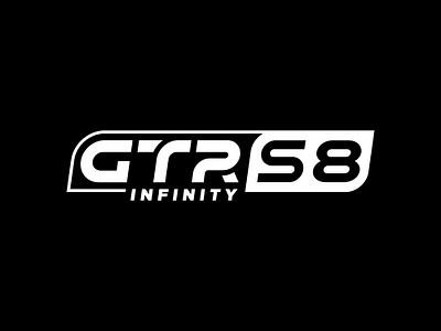 GTR S8 Infinity Logo Design branding design graphic design illustration logo logodesign typography vector