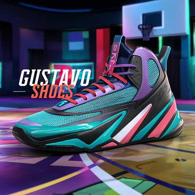 gustavo shoes branding logo motion graphics