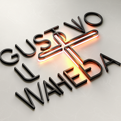 Gustavo UL Waheeda Logo branding logo ui