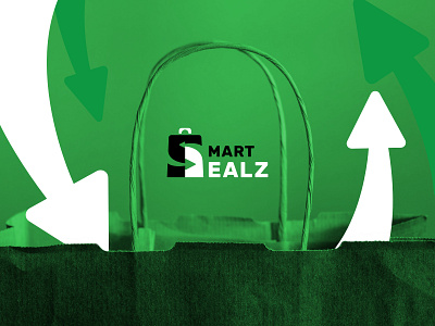 Logo Smart Dealz branding design graphic design logo online onlinestorelogo shop shopping typography vector