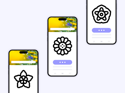 Spring flowers icons blossoms flower icons flower illustrations flowers icon design icon pack icons nature nature icons spring flowers ui user interface
