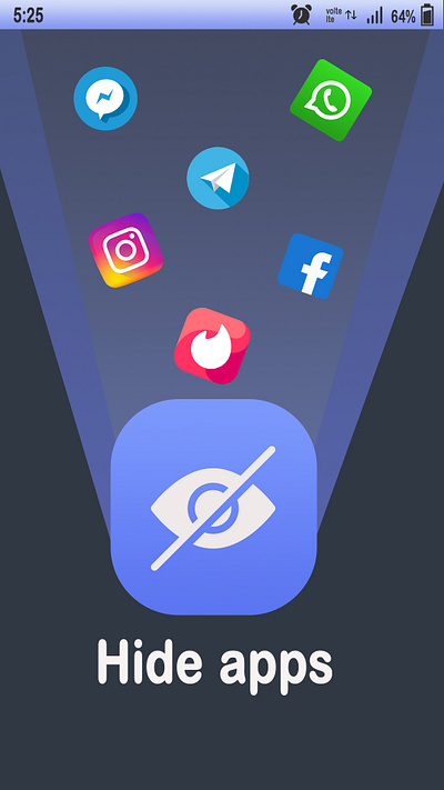 Banner Apps of mobile ui