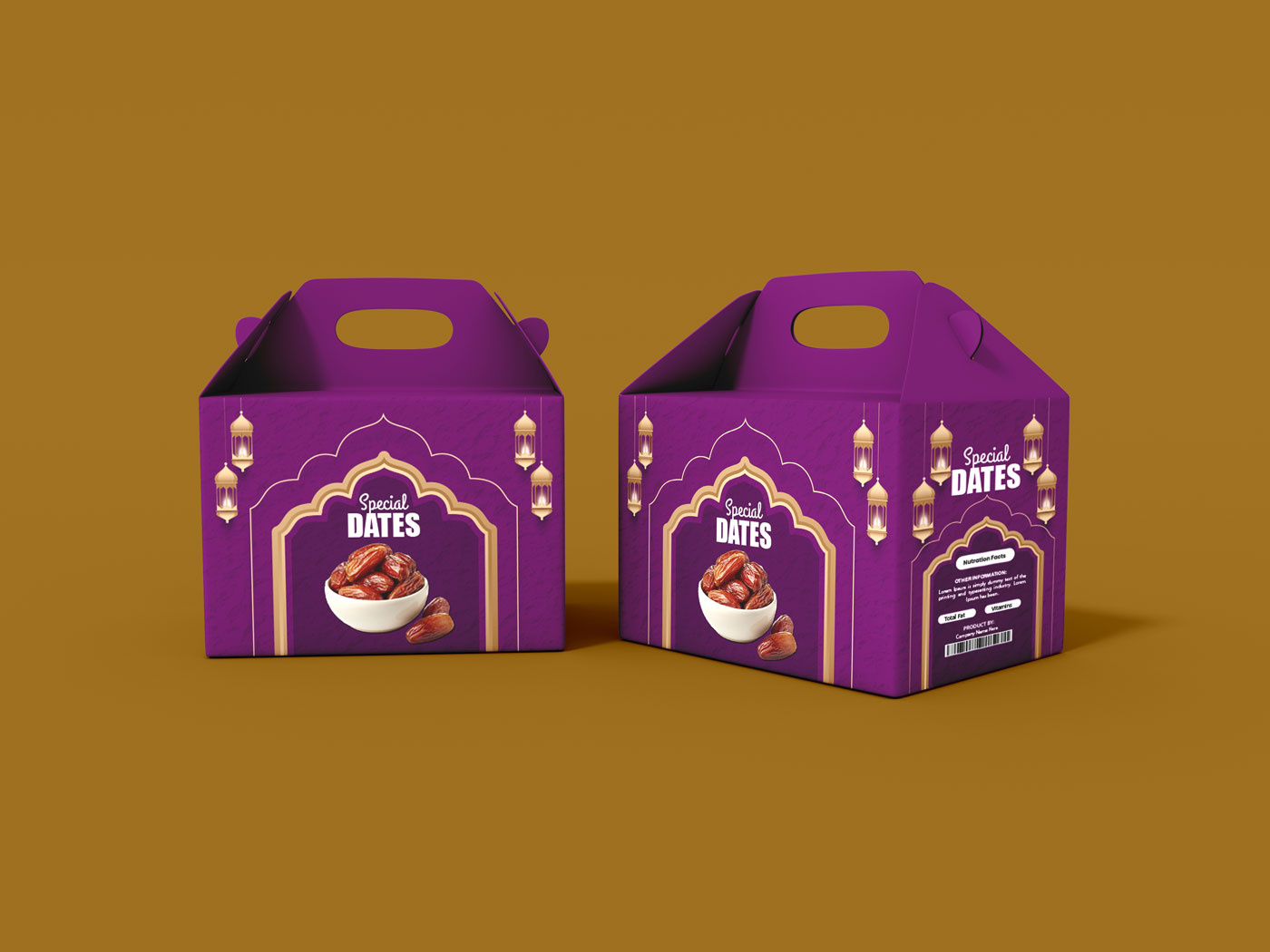 Ramadan Gift Box Or Packaging Design by Husna Begum on Dribbble