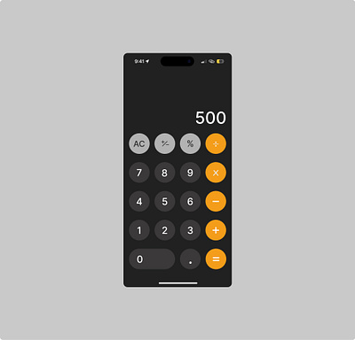 A Calculator design