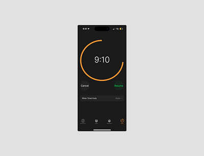 Countdown timer design product design ui ux